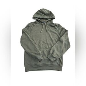 olive green hoodie